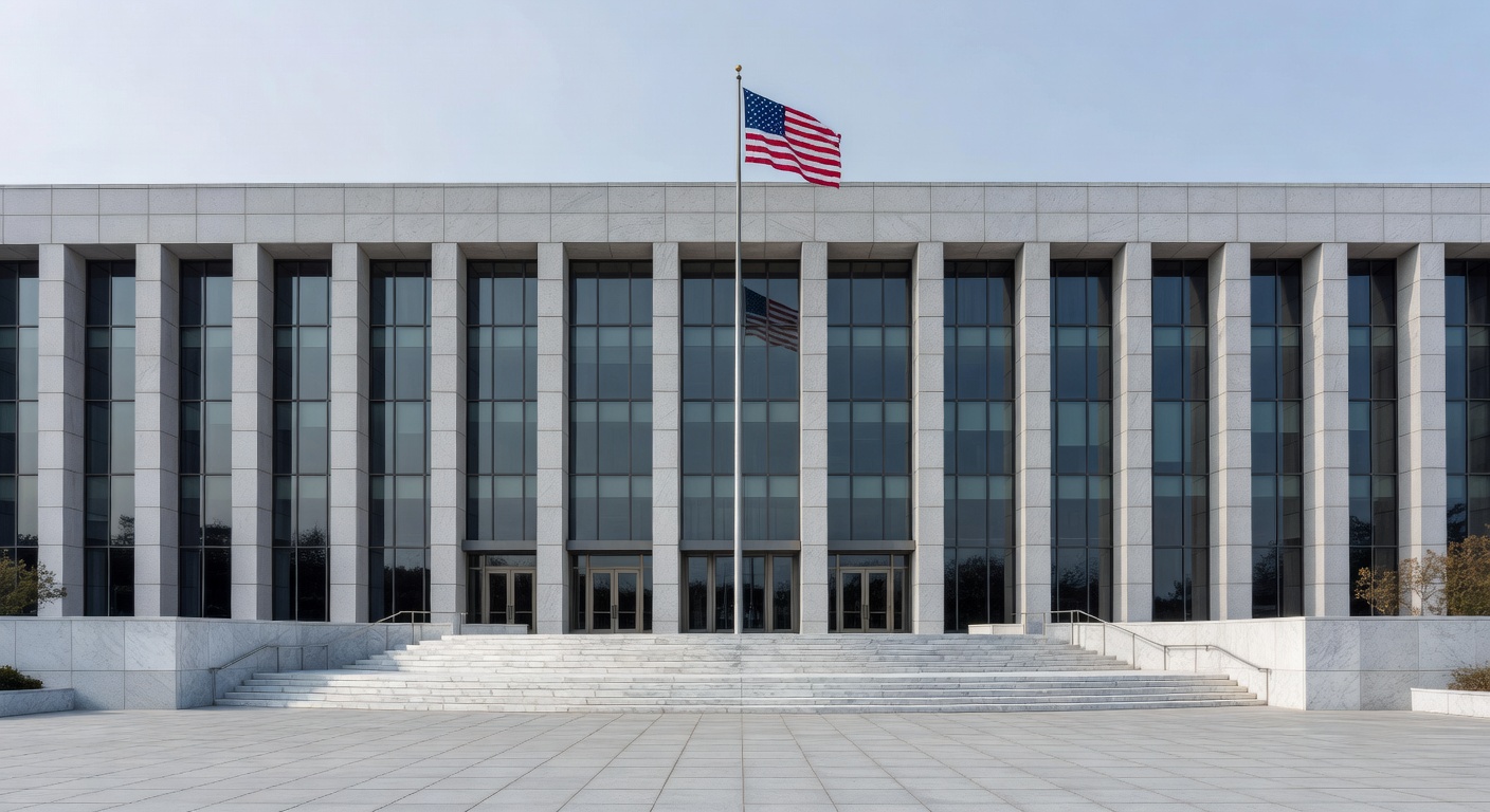 American immigration courthouse exterior — can ICE arrest you at court in 2026